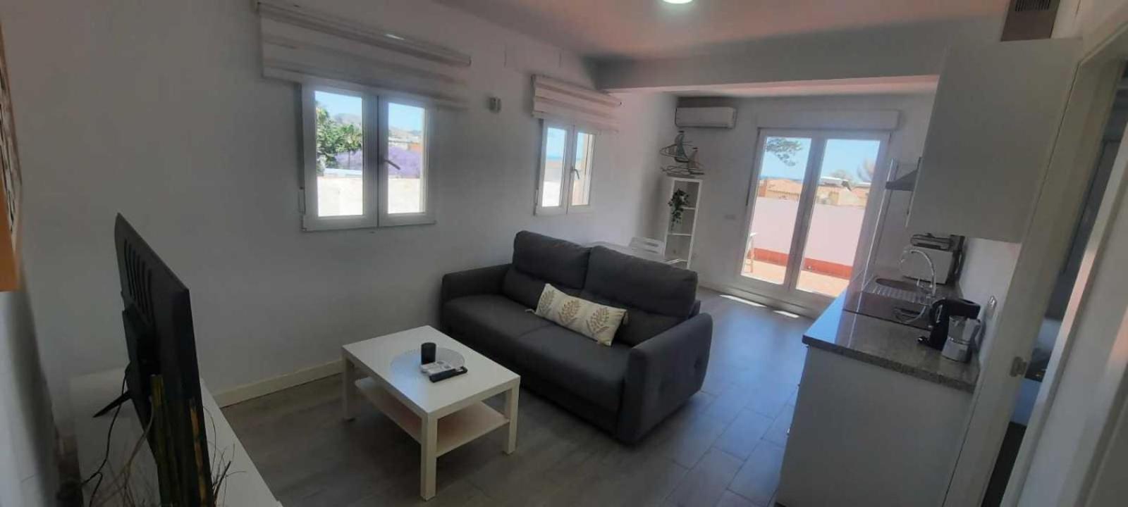 Apartament Atico Con Terraza Frente Playa Pedregalejo Malaga Zewnętrze zdjęcie
