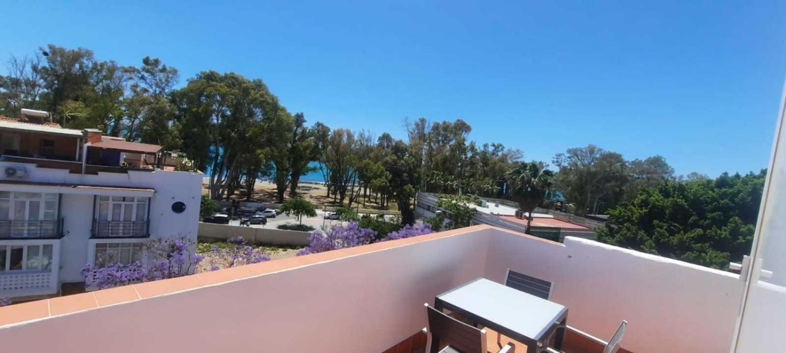 Apartament Atico Con Terraza Frente Playa Pedregalejo Malaga Zewnętrze zdjęcie