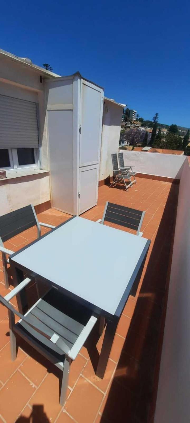 Apartament Atico Con Terraza Frente Playa Pedregalejo Malaga Zewnętrze zdjęcie